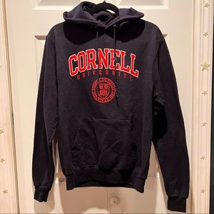 Navy Cornell Chapion Hoodie Size S